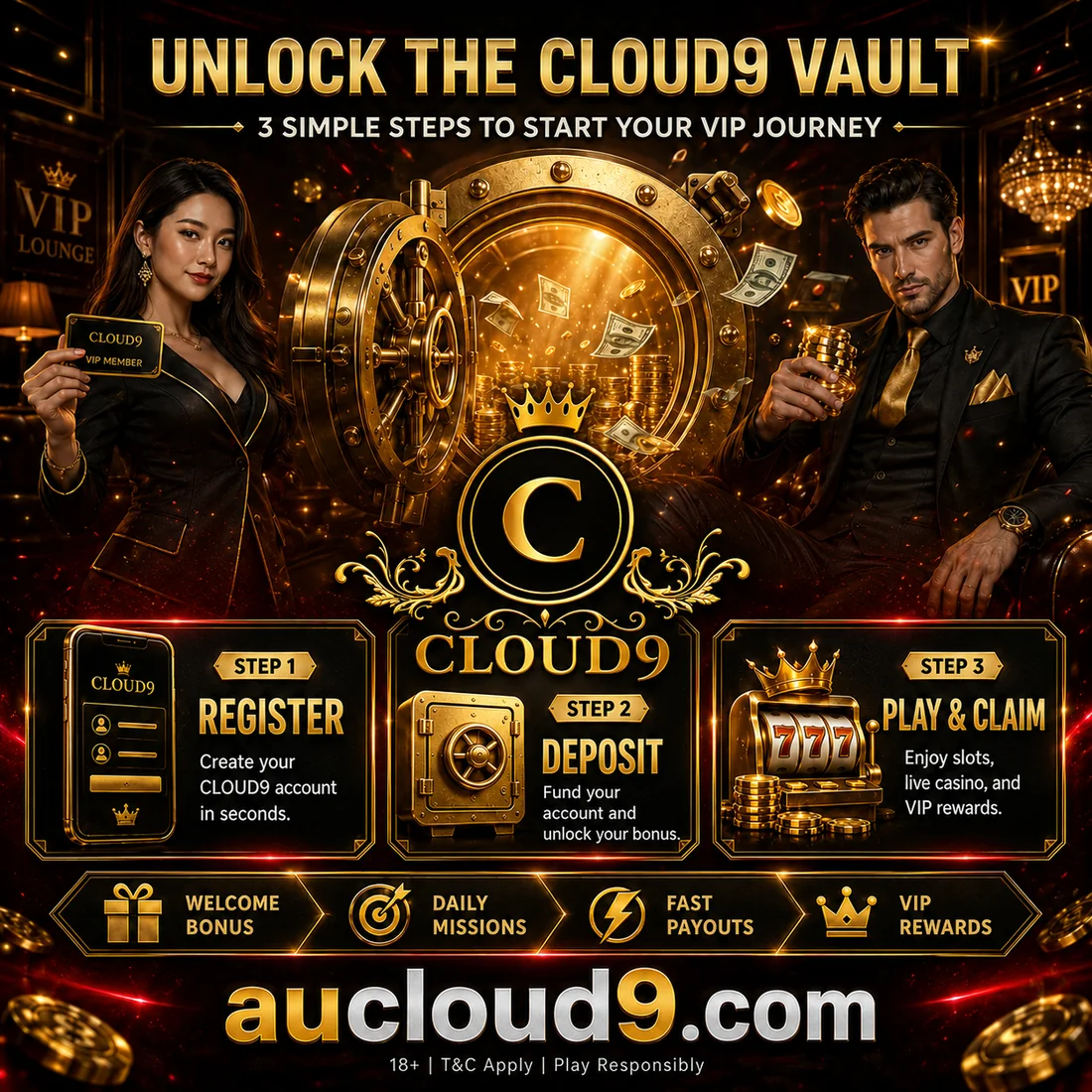 CLOUD9 blog and online gambling education visual